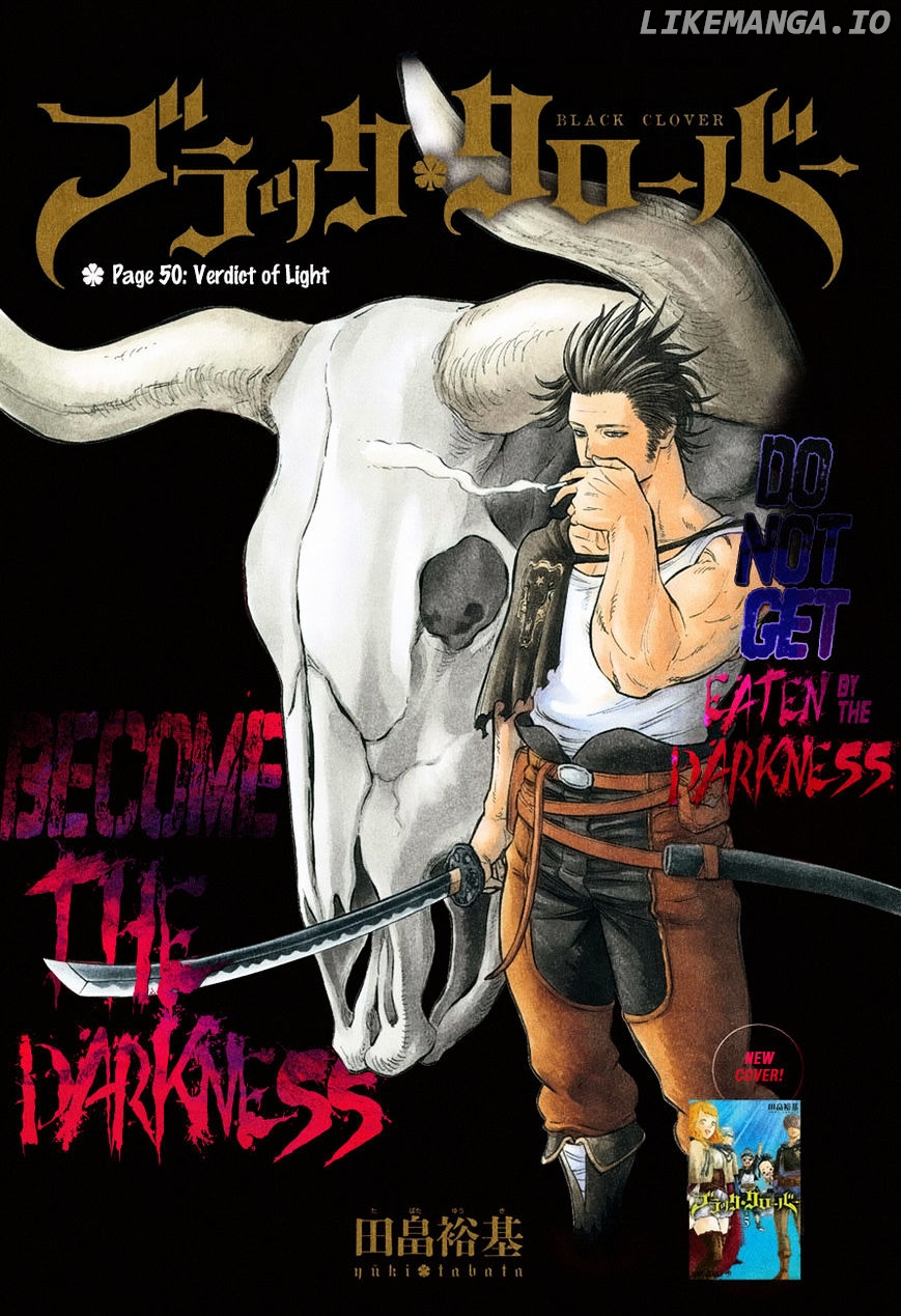 Black Clover chapter 50 image 01